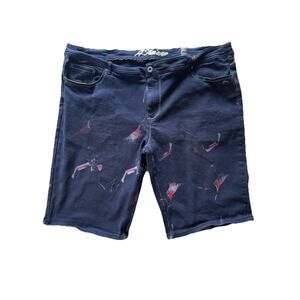 Vintage A.Tiziano mens shorts 100% AUTHENTIC SIZE 44 Multicolor Paint Splatter